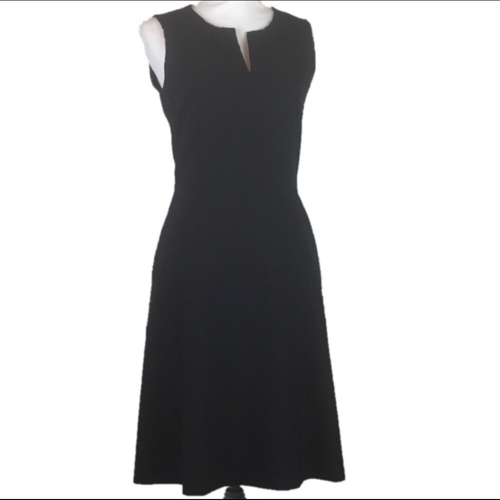 Anne Klein Size 4 Classy Black Dress Sleeveless